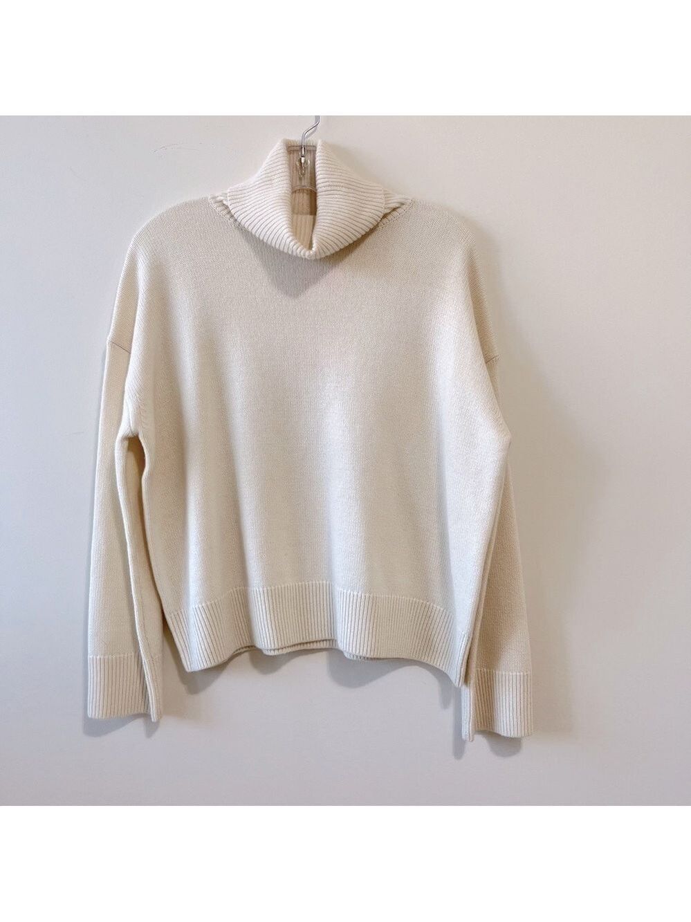 🎥 Guilty Party TV Show CO Essential Wool and Cashmere Blend Turtleneck Sweater